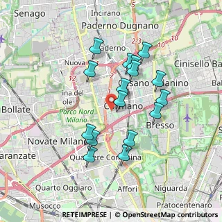 Mappa Via Europa, 20032 Cormano MI, Italia (1.6125)