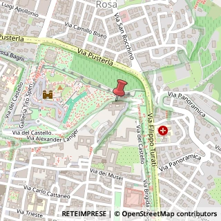 Mappa Via del Castello, 10, 25121 Brescia, Brescia (Lombardia)