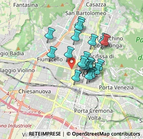 Mappa Piazzale Garibaldi, 25126 Brescia BS, Italia (1.2175)