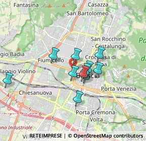 Mappa Piazzale Garibaldi Giuseppe, 25126 Brescia BS, Italia (1.22909)