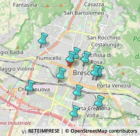 Mappa Piazzale Garibaldi, 25126 Brescia BS, Italia (1.59818)