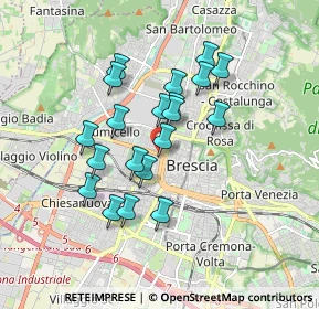 Mappa Piazzale Garibaldi Giuseppe, 25126 Brescia BS, Italia (1.4745)