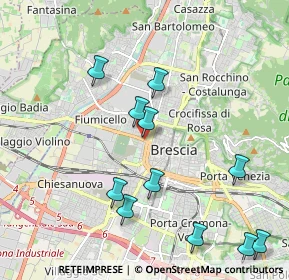 Mappa Piazzale Garibaldi Giuseppe, 25126 Brescia BS, Italia (2.20545)