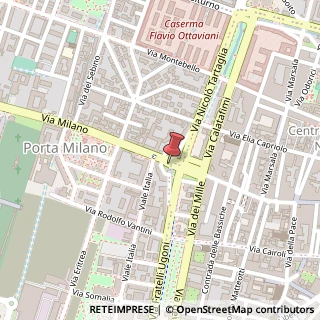 Mappa Piazzale Garibaldi, 20, 25126 Brescia, Brescia (Lombardia)