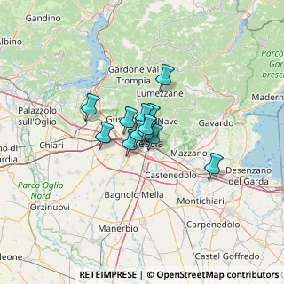 Mappa Piazzale Garibaldi, 25126 Brescia BS, Italia (6.45)
