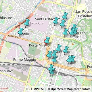 Mappa Piazzale Garibaldi, 25126 Brescia BS, Italia (1.086)