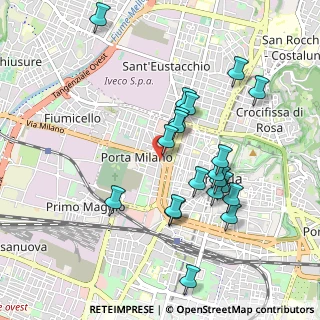 Mappa Piazzale Garibaldi, 25126 Brescia BS, Italia (0.9365)