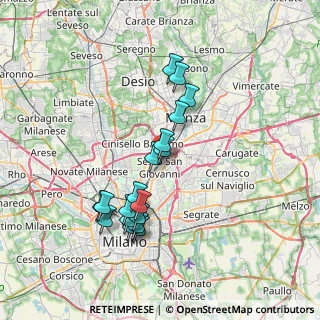 Mappa Sesto 1° Maggio, 20099 Sesto San Giovanni MI, Italia (6.82)
