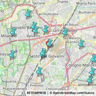 Mappa Sesto 1° Maggio, 20099 Sesto San Giovanni MI, Italia (2.54867)