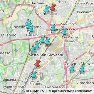 Mappa Sesto 1° Maggio, 20099 Sesto San Giovanni MI, Italia (2.13133)