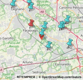 Mappa Via Sant'Anna, 20014 Nerviano MI, Italia (4.24545)