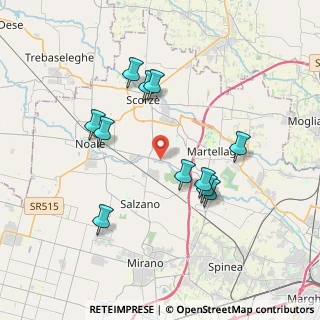 Mappa Via XXV Aprile, 30030 Salzano VE, Italia (3.52818)