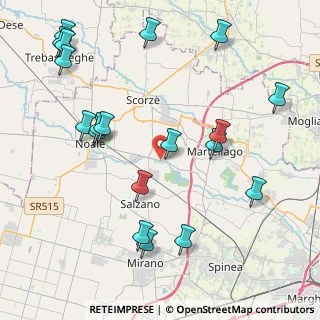Mappa Via XXV Aprile, 30030 Salzano VE, Italia (4.94789)