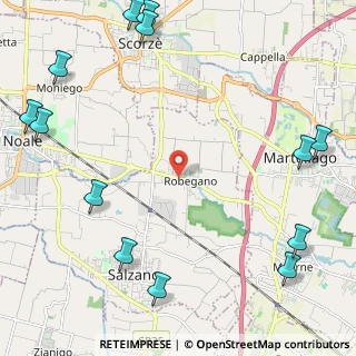 Mappa Via XXV Aprile, 30030 Salzano VE, Italia (3.31231)
