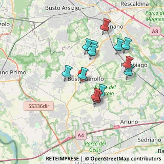 Mappa Via Per, 20038 Busto Garolfo MI, Italia (3.27308)