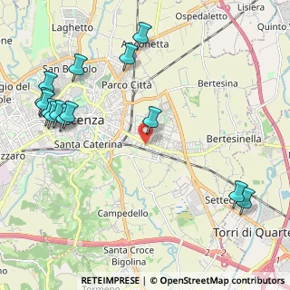 Mappa Via Girolamo Pittoni, 36100 Vicenza VI, Italia (2.72214)