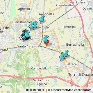 Mappa Via Girolamo Pittoni, 36100 Vicenza VI, Italia (2.0315)