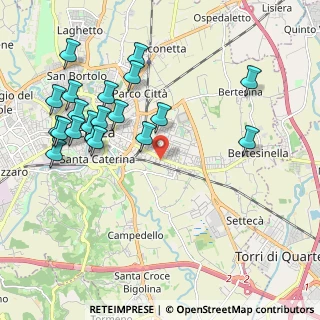 Mappa Via Girolamo Pittoni, 36100 Vicenza VI, Italia (2.237)
