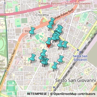 Mappa Via Leonardo Da Vinci, 20099 Sesto San Giovanni MI, Italia (0.3275)