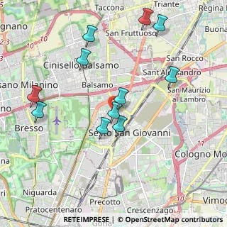 Mappa Via Leonardo Da Vinci, 20099 Sesto San Giovanni MI, Italia (2.03455)