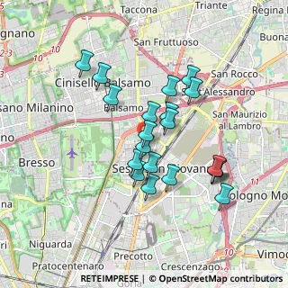 Mappa Via Leonardo Da Vinci, 20099 Sesto San Giovanni MI, Italia (1.5325)