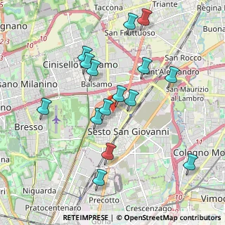 Mappa Via Leonardo Da Vinci, 20099 Sesto San Giovanni MI, Italia (1.96)