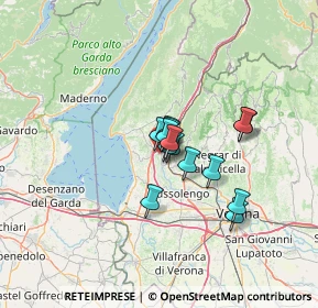 Mappa Viale Galileo Galilei, 37010 Cavaion veronese VR, Italia (8.09143)