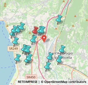 Mappa Viale Galileo Galilei, 37010 Cavaion veronese VR, Italia (4.132)