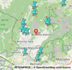 Mappa Via Alcide De Gasperi, 25082 Botticino BS, Italia (2.12417)