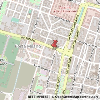 Mappa Via Milano, 3a, 25126 Brescia, Brescia (Lombardia)
