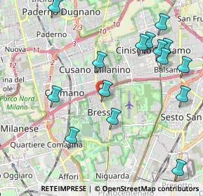 Mappa Viale Vittorio Veneto, 20091 Bresso MI, Italia (2.39667)
