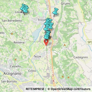 Mappa Via Cesare Verlato, 36070 Trissino VI, Italia (1.80385)