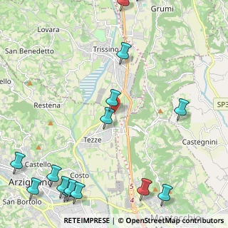 Mappa Via Cesare Verlato, 36070 Trissino VI, Italia (3.21733)