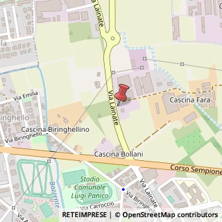 Mappa Via Lainate, 96, 20017 Rho, Milano (Lombardia)