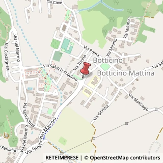 Mappa Via Guglielmo Marconi, 74, 25082 Botticino, Brescia (Lombardia)