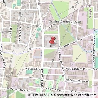 Mappa Via Umberto Giordano, 3, 20093 Cologno Monzese, Milano (Lombardia)