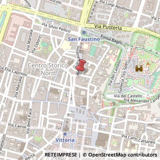 Mappa Via San Faustino, 42, 25122 Brescia, Brescia (Lombardia)