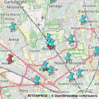 Mappa Largo Salvatore Quasimodo, 20021 Bollate MI, Italia (2.56824)