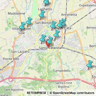 Mappa Contra' S. Silvestro, 36100 Vicenza VI, Italia (2.23917)