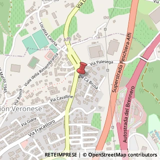 Mappa Via Pozzo dell'Amore, 11, 37010 Cavaion Veronese, Verona (Veneto)