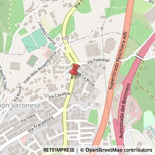 Mappa Via Pozzo dell'Amore, 23, 37010 Cavaion Veronese, Verona (Veneto)