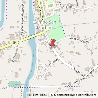 Mappa Via Roma, 67, 35010 Campo San Martino, Padova (Veneto)