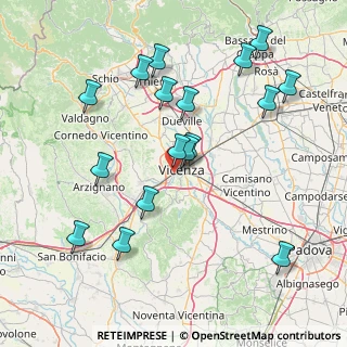 Mappa Via Gabriele D'Annunzio, 36100 Vicenza VI, Italia (16.76706)