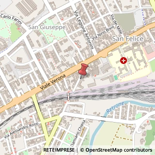 Mappa Via Gabriele D'Annunzio, 15, 36100 Vicenza, Vicenza (Veneto)