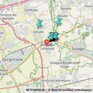 Mappa Via Roma, 20060 Bellinzago Lombardo MI, Italia (0.77714)