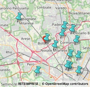 Mappa 20031 Bollate MI, Italia (4.69308)