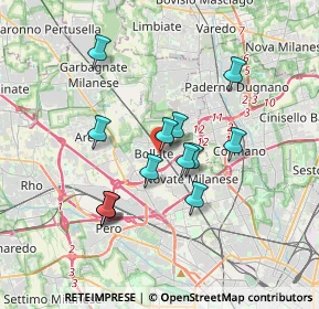 Mappa 20031 Bollate MI, Italia (3.00231)