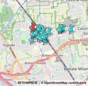 Mappa 20031 Bollate MI, Italia (0.487)