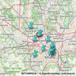 Mappa Via IV Novembre, 20031 Bollate MI, Italia (6.79643)
