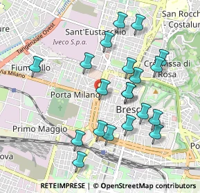 Mappa Via Calatafimi, 25122 Brescia BS, Italia (0.9545)